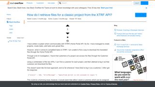 
                            9. How do I retrieve files for a classic project from the XTRF API ...