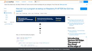 
                            10. How do I run a program at startup on Raspberry Pi AFTER the GUI ...