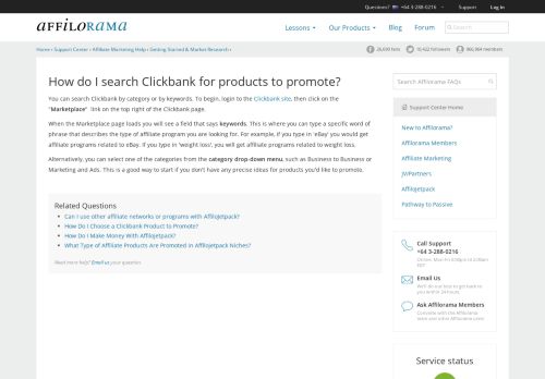 
                            6. How do I search Clickbank for products to promote? | ...