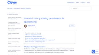 
                            8. How do I set my sharing permissions for applications? – Help Center