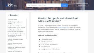 
                            12. How Do I Set Up a Domain-Based Email Address with Yandex - uKit ...