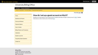 
                            3. How do I set up a guest account on MyUI? | University Billing Office