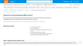 
                            13. How do I set up my Huawei MiFi router? - Before 23:59, delivered ...