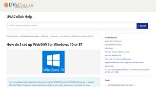 
                            12. How do I set up WebDAV for Windows 10 or 8? | Site Tools ...