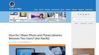 
                            8. How Do I Share iPhoto and iTunes Libraries Between Two Users ...