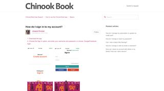 
                            13. How do I sign in to my account? – Chinook Book App Support