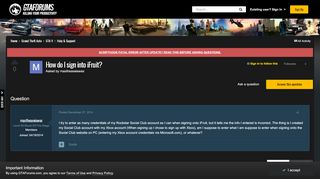 
                            5. How do I sign into iFruit? - Help & Support - GTAForums