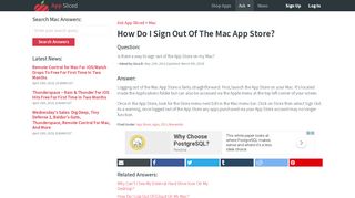 
                            12. How Do I Sign Out Of The OS X App Store? - App Sliced