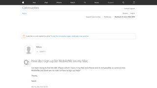 
                            5. how do I sign up for MobileMe on my Mac - Apple Community - Apple ...