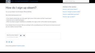 
                            13. How do I sign up steam? – PUBG Support