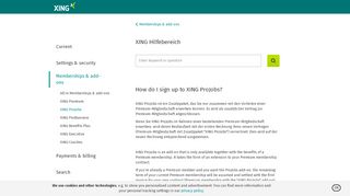 
                            6. How do I sign up to XING ProJobs? | XING FAQ