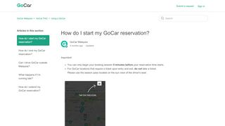 
                            6. How do I start my GoCar reservation? – GoCar Malaysia