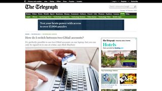 
                            9. How do I switch between two GMail accounts? - Telegraph