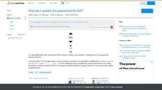 
                            1. How do I update the password for Git? - Stack Overflow