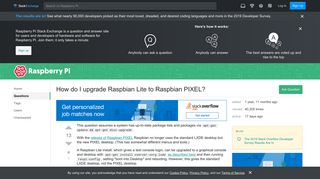 
                            2. How do I upgrade Raspbian Lite to Raspbian PIXEL? - Raspberry Pi ...