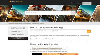 
                            7. How do I use my new Rockstar keys? – Fanatical.com ...