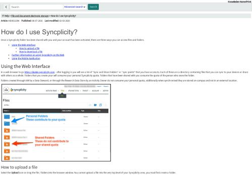 
                            8. How do I use Syncplicity?