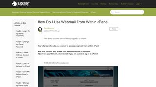 
                            12. How Do I Use Webmail From Within cPanel – Blacknight - Customer ...