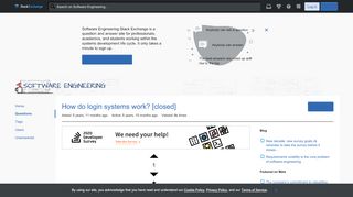 
                            7. How do login systems work? - Software Engineering Stack Exchange