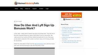 
                            13. How Do Uber And Lyft Sign Up Bonuses Work? - Maximum ...
