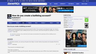 
                            8. How do you create a battlelog account? - Battlefield 3 Answers for ...