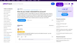 
                            12. How do you create a Gameloft live account? | Yahoo Respostas