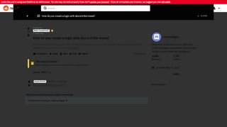 
                            6. How do you create a login with discord like mee6? : discordapp ...