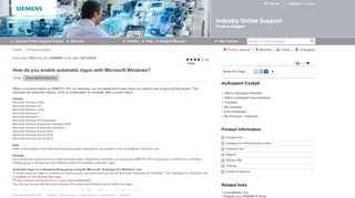 
                            3. How do you enable automatic logon with Microsoft Windows? - ID ...