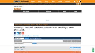 
                            5. how do you keep your bakery story account when switching to a new ...