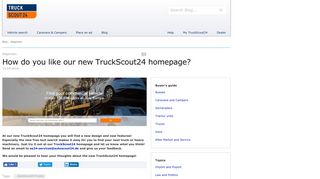 
                            9. How do you like our new TruckScout24 homepage? - AutoScout24 ...