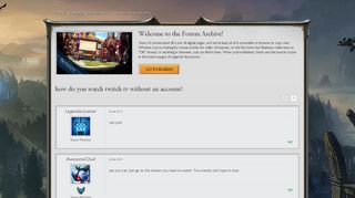 
                            11. how do you watch twitch tv without an account? - League of Legends ...