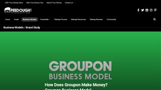 
                            8. How Does Groupon Make Money? Groupon Business Model | Feedough