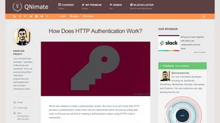 
                            12. How Does HTTP Authentication Work? - QNimate