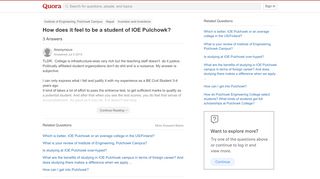 
                            9. How does it feel to be a student of IOE Pulchowk? - Quora