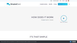 
                            5. How does it work - Simpled Card