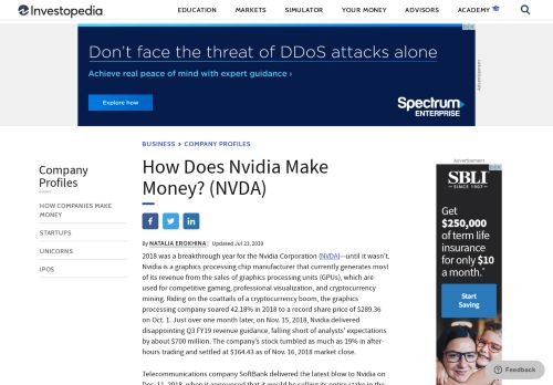 
                            11. How Does Nvidia Make Money? (NVDA) - Investopedia