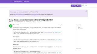 
                            3. How does one custom resize the iOS login button - Twitter Kit SDK ...