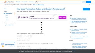 
                            11. How does Termination-Action and Session-Timeout work? - Stack Overflow