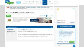 
                            8. How does the McDonalds free WiFi works? - Hong Kong Forums ...