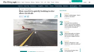 
                            11. How easyJet is quietly looking to rise above its rivals - The Telegraph