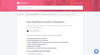 
                            4. How EasyParcel works in EasyStore | EasyStore Help Center