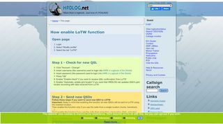 
                            12. How enable LoTW upload/download function - HRDLOG.net