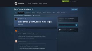 
                            8. how enter @ in truckers mp`s login :: Euro Truck Simulator 2 ...