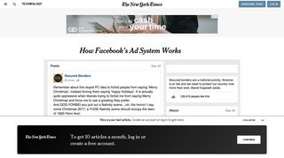 
                            9. How Facebook's Ad System Works - The New York Times
