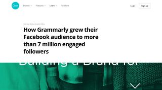 
                            11. How Grammarly grew their Facebook audience to more than 7 million ...