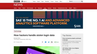 
                            9. How hackers handle stolen login data - BBC News