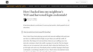 
                            12. How I hacked into my neighbour's WiFi and harvested login credentials?