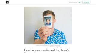 
                            13. How I reverse-engineered Facebook's face tagging – Nikolay Derkach ...