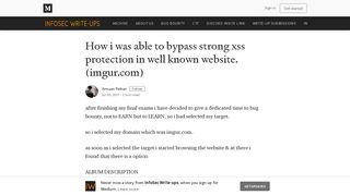 
                            3. How i was able to bypass strong xss protection in well known website ...