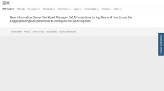 
                            5. How Information Server Workload Manager (WLM) maintains its log ...